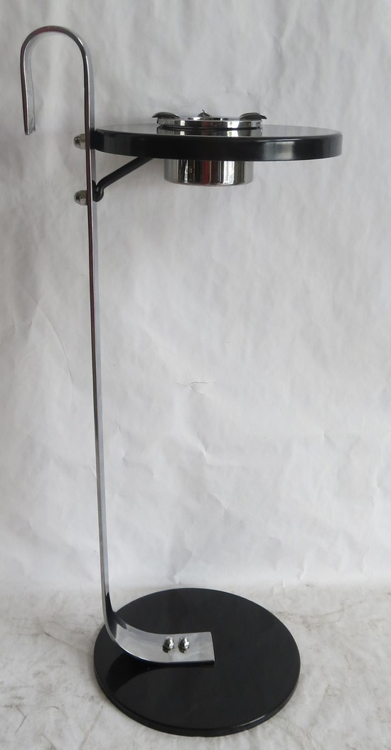 Pair of American Art Deco Smoke Stands by Percival Goodman for the McKay Company